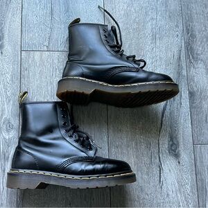Dr. Martens Black Lace-Up Boots
